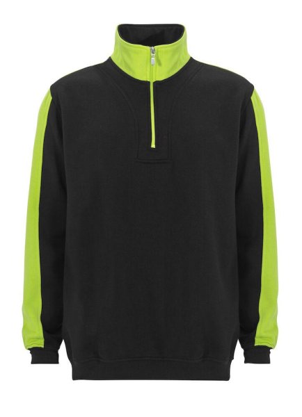 Zoom bild av Sweatshirt med kort dragkedja