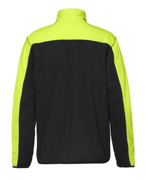 Zoom bild av Fleecejacka med förhöjd synbarhet